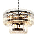 2 Tier Glass Chandelier Sutton House