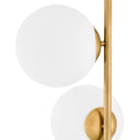 Black Marble Floor Lamp Tempo
