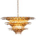 3 Tier Glass Chandelier Italo