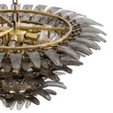 3 Tier Glass Chandelier Italo