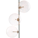 Black Marble Floor Lamp Tempo