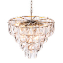 Glass Layered Chandelier S Amazone