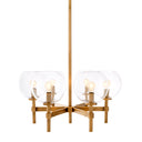 Brass Globe Chandelier S Jade