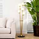 Brass Globe Floor Lamp Tortora