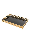 Black Glass Display Tray Giacomo