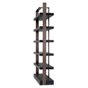 Metal Framed 6-Shelf Bookcase Geo