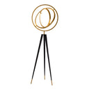 Brass Antique Floor Lamp Cassini