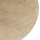 Round Oak Dining Table Melchior