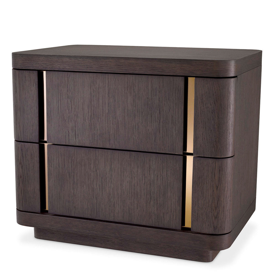 Scandinavian Mocha Side Table Modesto