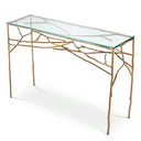Brass Branch Console Table Antico