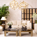 Gold Glass Hurricane Vertex