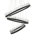 Bronze Crystal Glass Chandelier Randall