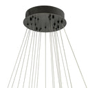 Bronze Crystal Glass Chandelier Randall