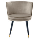 Velvet Swivel Dining Chair Grenada