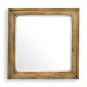 Vintage Square Mirror Magenta