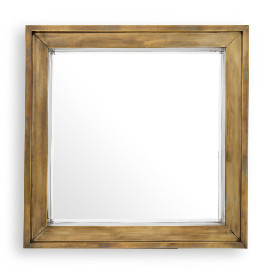 Vintage Square Mirror Magenta