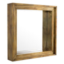 Vintage Square Mirror Magenta