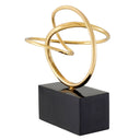 Abstract Polished Brass Object Frank
