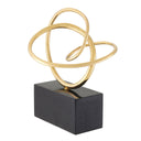 Abstract Polished Brass Object Frank