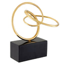 Abstract Polished Brass Object Frank