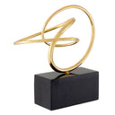 Abstract Polished Brass Object Frank