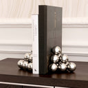 Metallic Orbs Bookend Set (2) Carioca