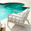 White Outdoor Armchair Cap-Ferrat