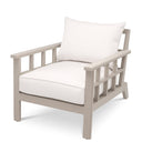 White Outdoor Armchair Cap-Ferrat