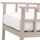 White Outdoor Armchair Cap-Ferrat
