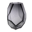 Gray Handblown Glass Vase Martina