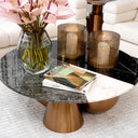 Copper Marble Coffee Table Tricolori