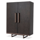 Mahogany Wood Wine Cabinet Harrison