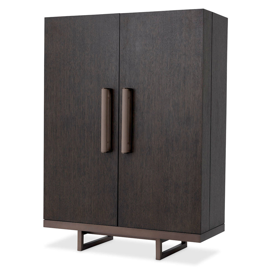 Mahogany Wood Wine Cabinet Harrison