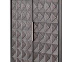 2-Door Meranti Wood Cabinet Jane