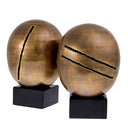 Brass Decorative Object Set Artistic