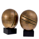 Brass Decorative Object Set Artistic