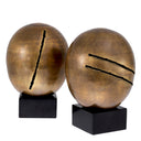 Brass Decorative Object Set Artistic