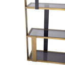 5 Shelf Display Cabinet Clio