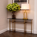 Smoked Glass Console Table