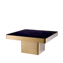 Square Pedestal Coffee Table Luxus
