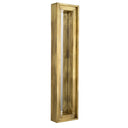 Vintage Brass Rectangular Mirror Magenta