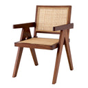Rattan Cane Dining Armchair Aristide