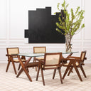 Rattan Cane Dining Armchair Aristide