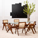 Rattan Cane Dining Armchair Aristide