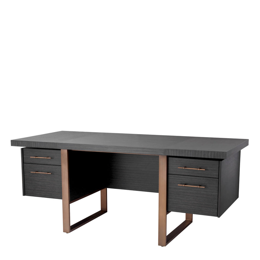 Charcoal Oak Desk Canova