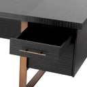 Charcoal Oak Desk Canova