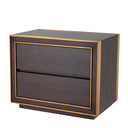 2 Drawer Oak Side Table Camelot