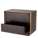 2 Drawer Oak Side Table Camelot