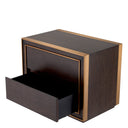 2 Drawer Oak Side Table Camelot