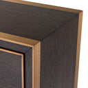 2 Drawer Oak Side Table Camelot